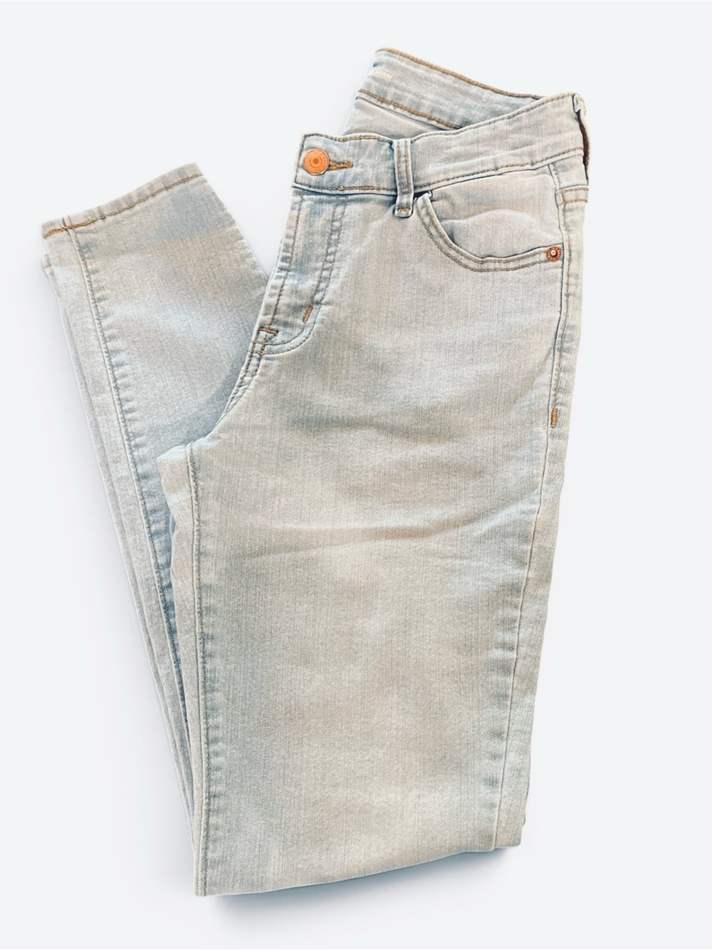 Old Navy Light Blue Women's Super Skinny Jeans